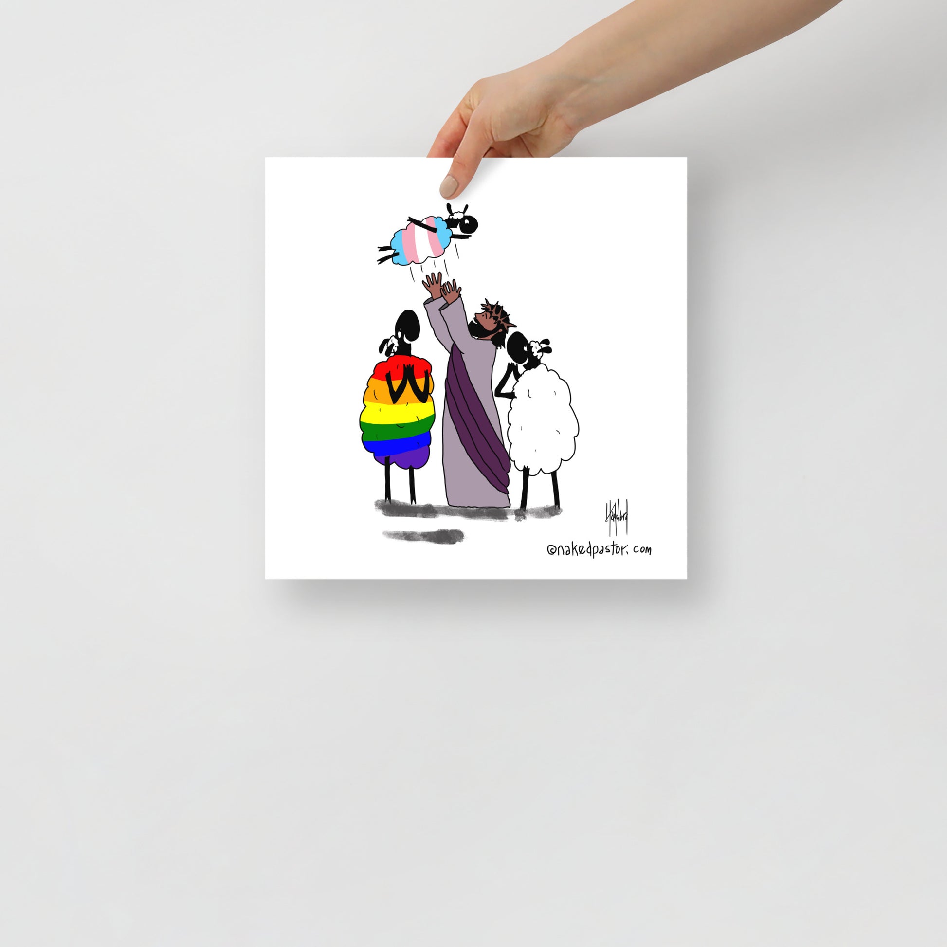 Family Fun LGBTQIA Print-Cartoons-nakedpastor