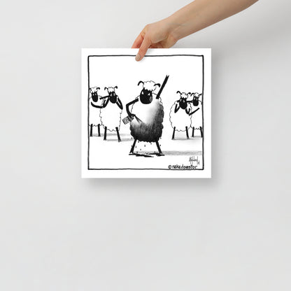 Make Yourself the Black Sheep Print-Cartoons-nakedpastor