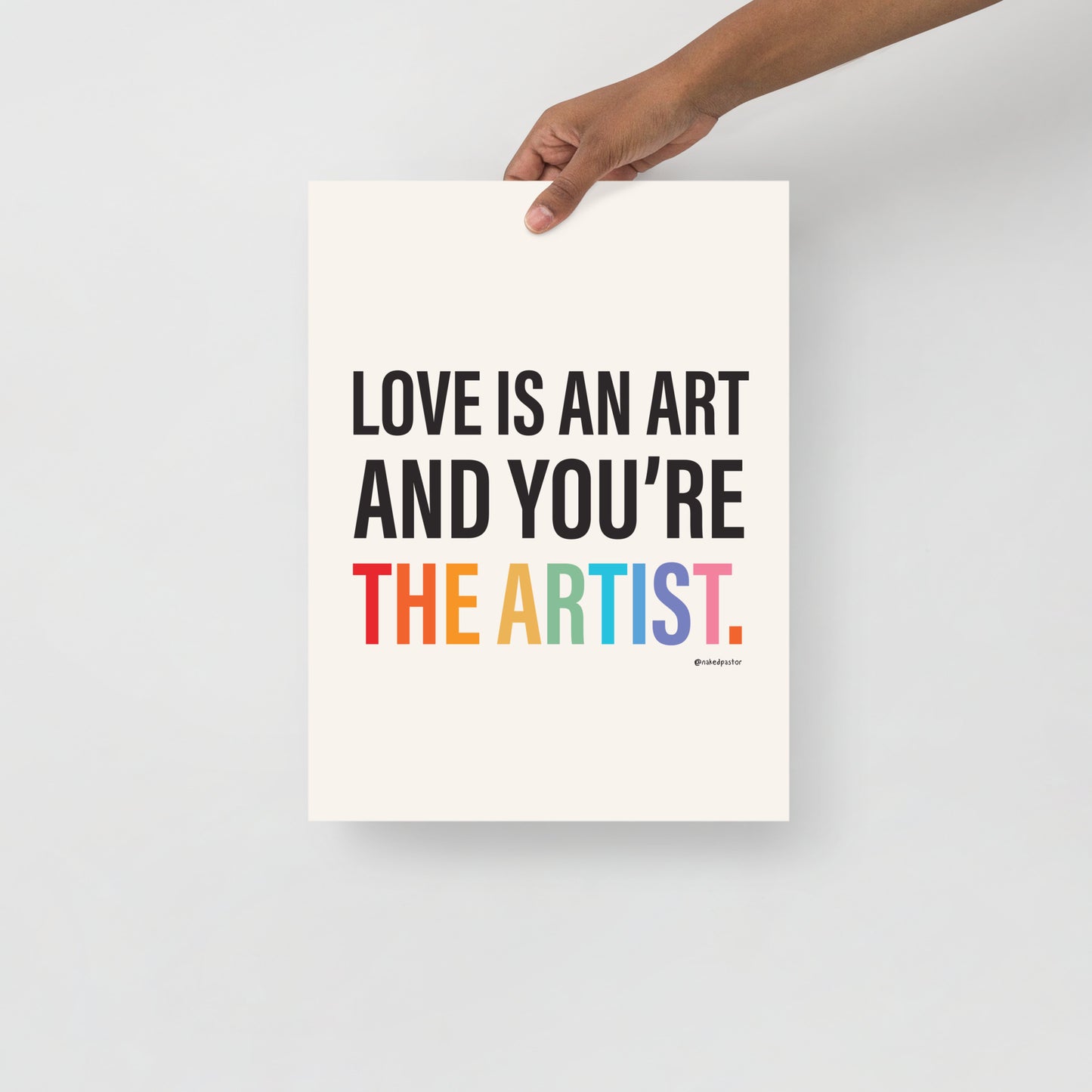 Love Is An Art and You're The Artist-Drawings-nakedpastor