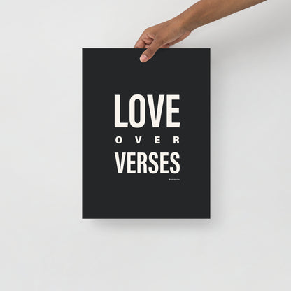 Love Over Verses Print-Drawings-nakedpastor