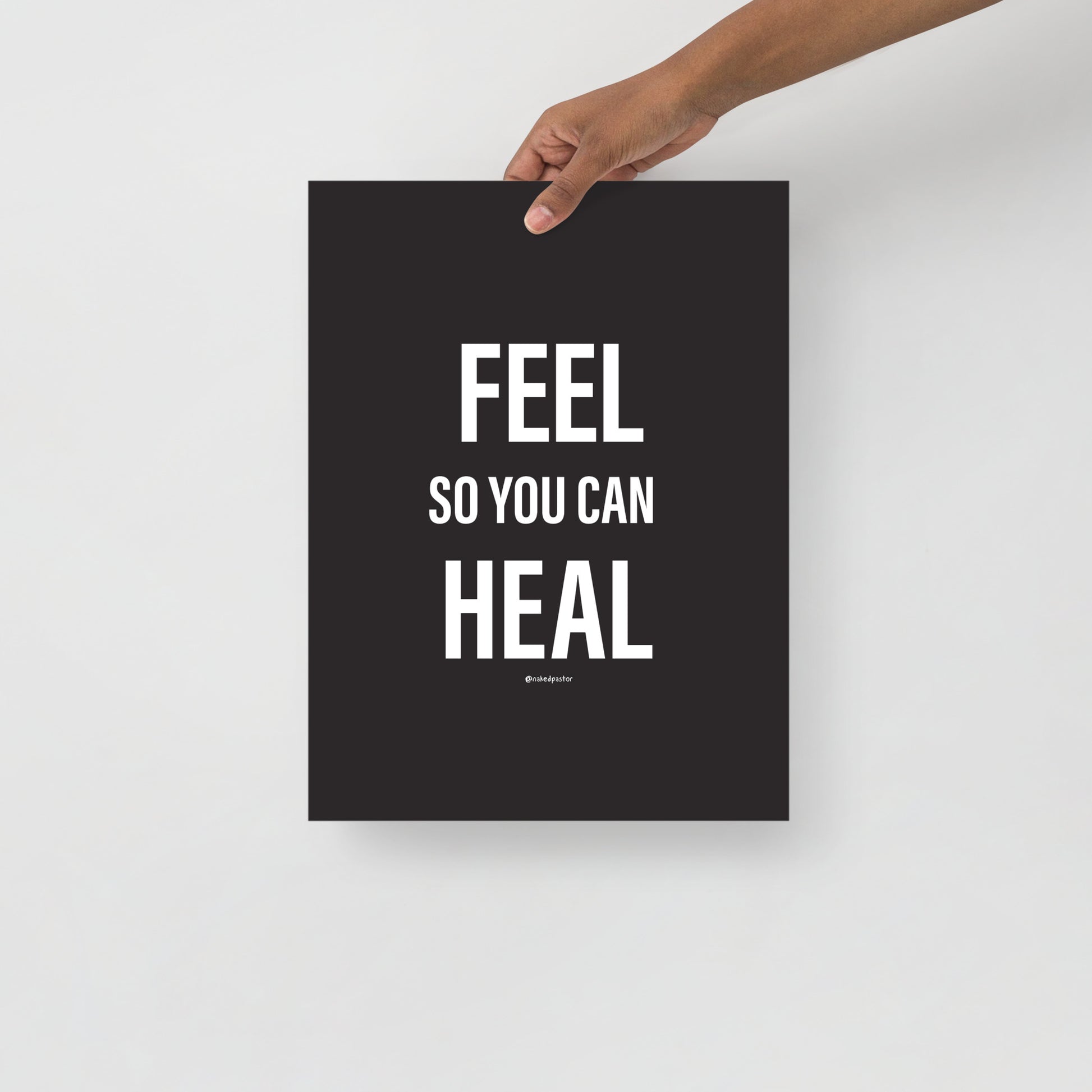 Feel So You Can Heal - Black-Drawings-nakedpastor