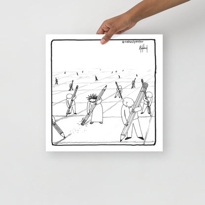 Jesus Eraser Print-Cartoons-nakedpastor