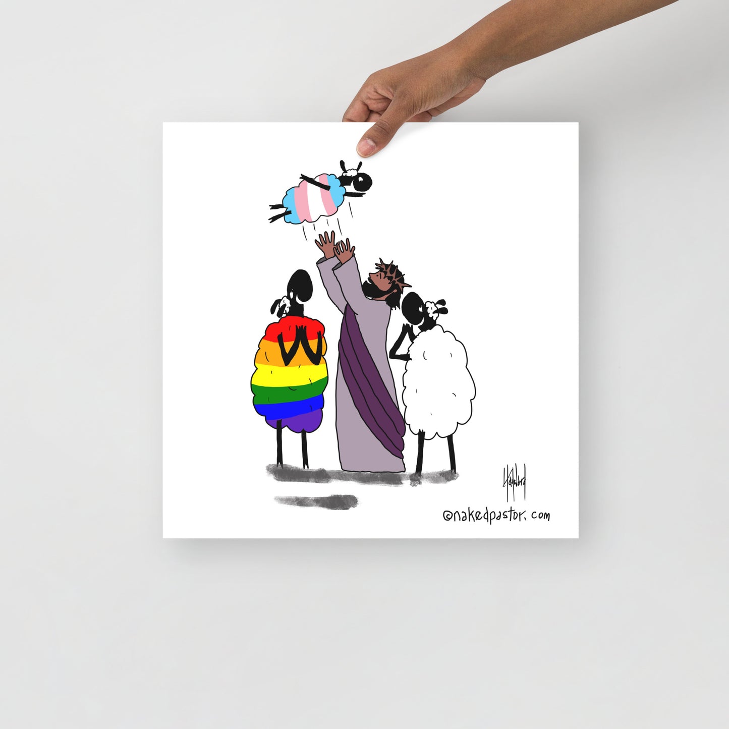 Family Fun LGBTQIA Print-Cartoons-nakedpastor