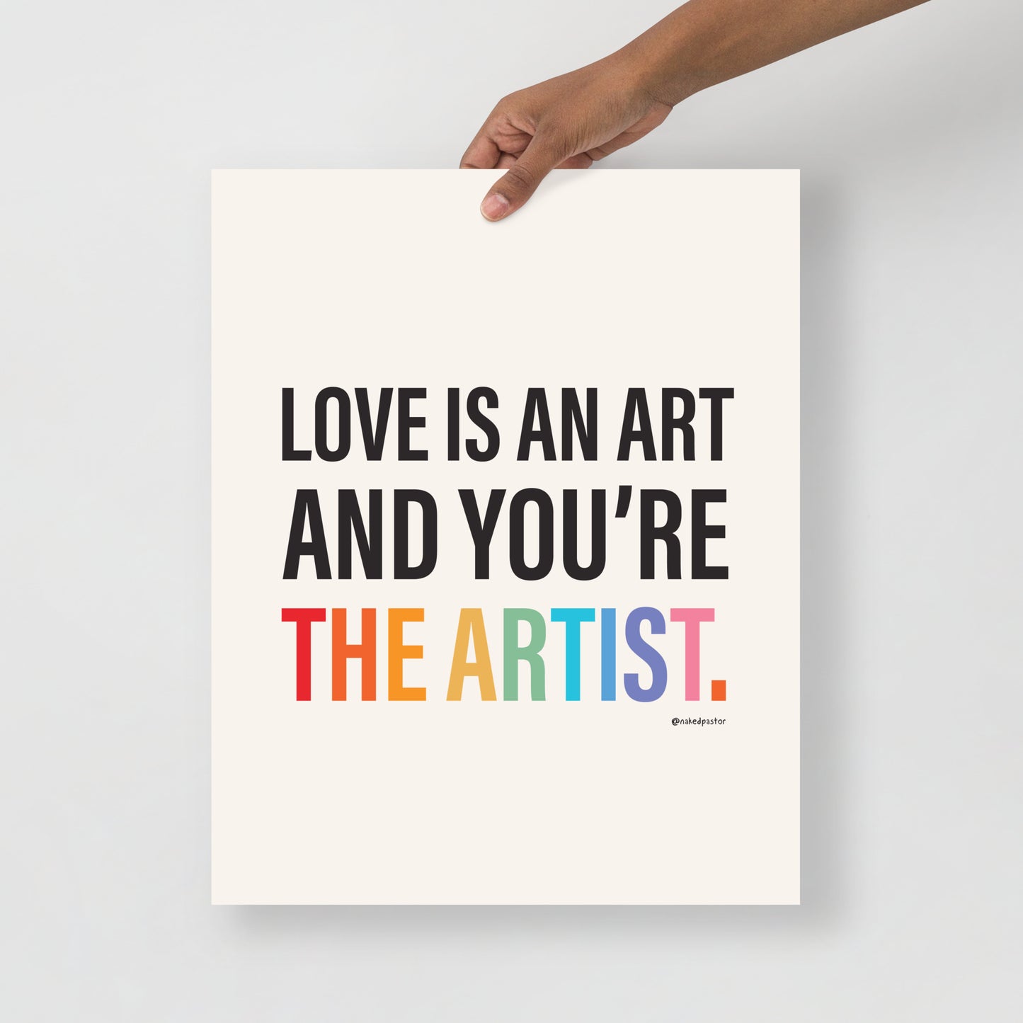 Love Is An Art and You're The Artist-Drawings-nakedpastor