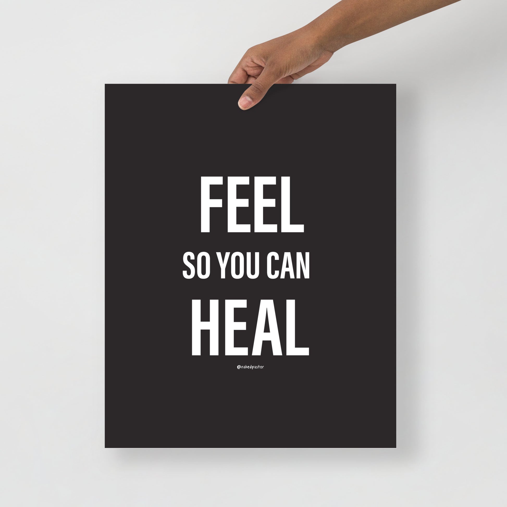 Feel So You Can Heal - Black-Drawings-nakedpastor