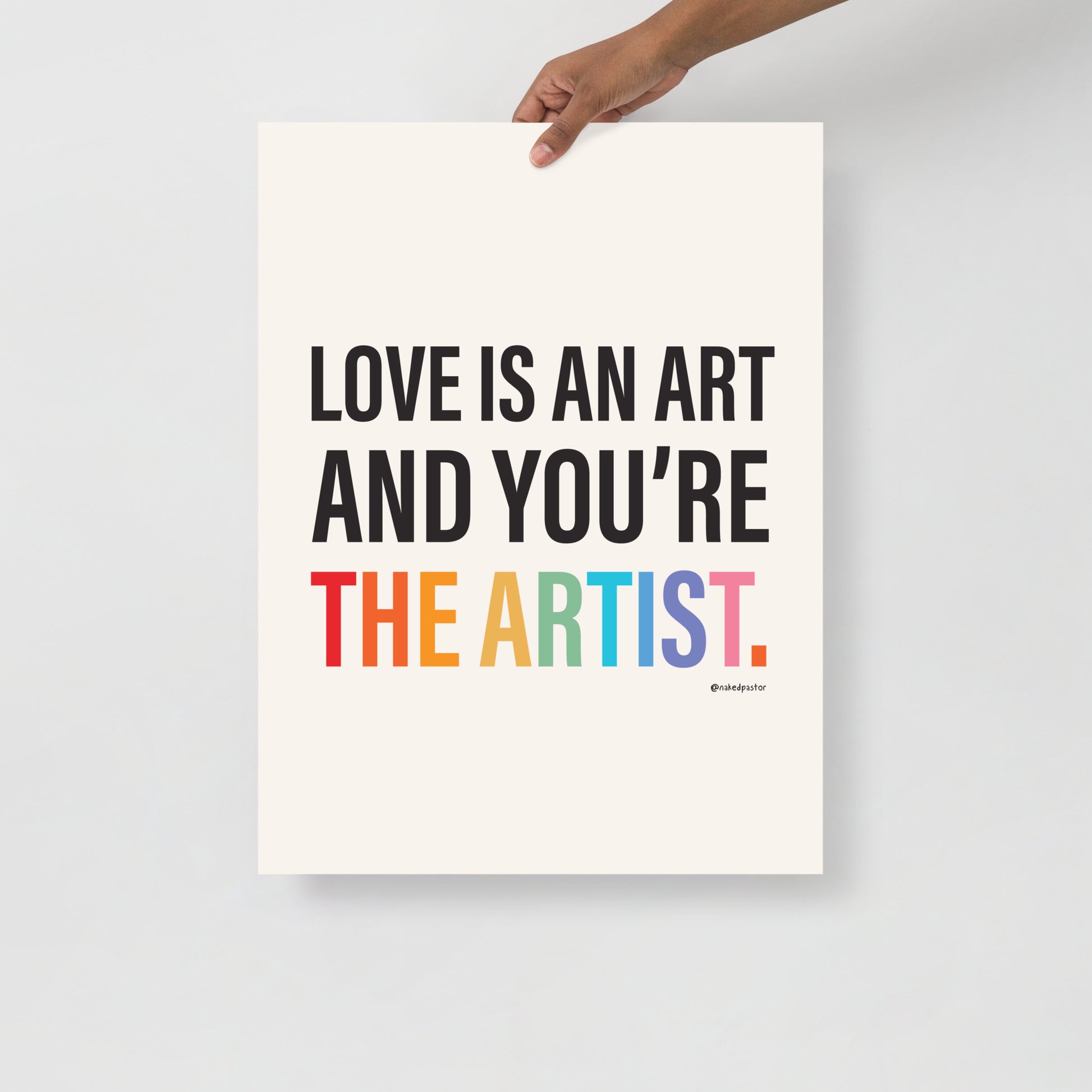 Love Is An Art and You're The Artist-Drawings-nakedpastor