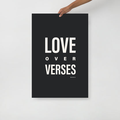 Love Over Verses Print-Drawings-nakedpastor