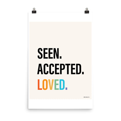 Seen Accepted Loved
