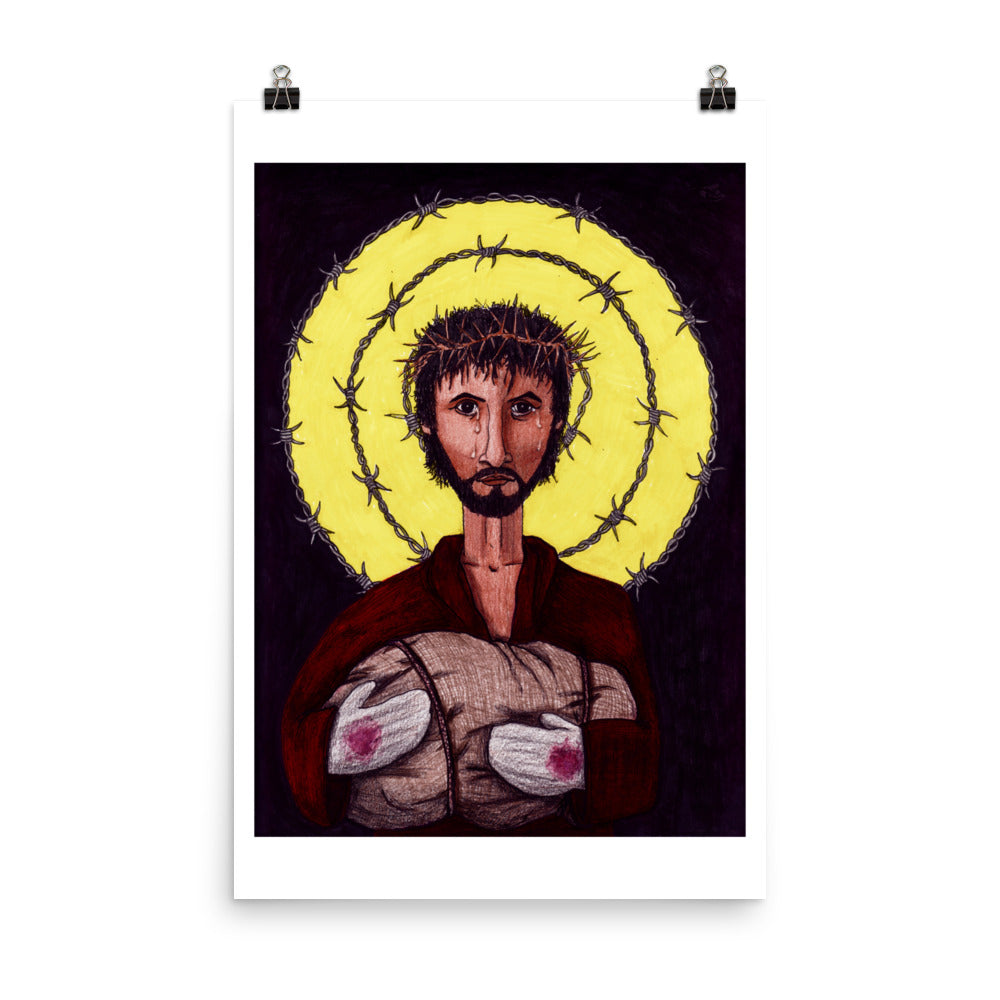 RefuJesus Image of Christ Print