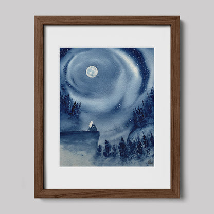 Timber Series "Everything Circles"-Paintings-nakedpastor