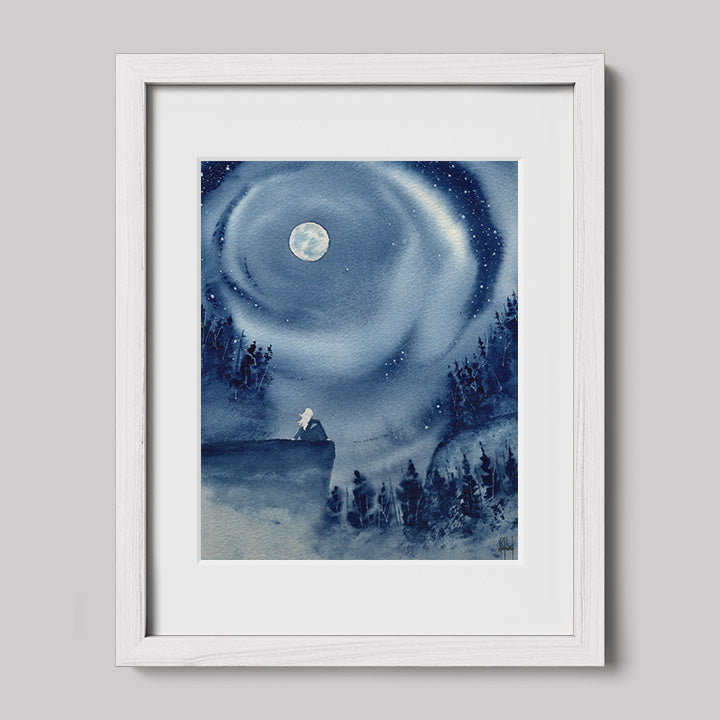 Timber Series "Everything Circles"-Paintings-nakedpastor