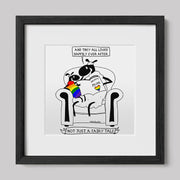 Not Just a Fairy Tale Pride Art Print-Print-nakedpastor
