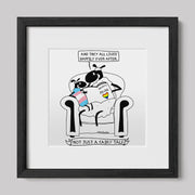 Not Just a Fairy Tale Pride Art Print Trans Version-nakedpastor