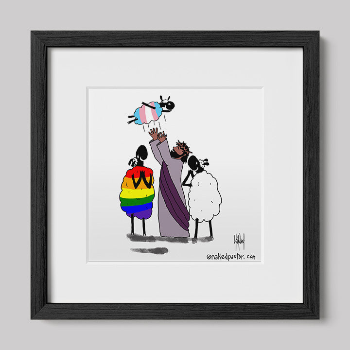Family Fun LGBTQIA Print-Cartoons-nakedpastor