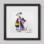 Family Fun LGBTQIA Print-Cartoons-nakedpastor