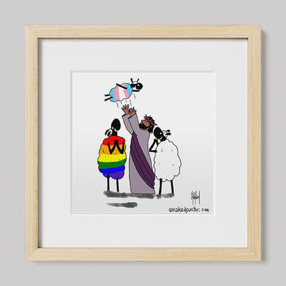 Family Fun LGBTQIA Print-Cartoons-nakedpastor