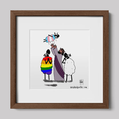 Family Fun LGBTQIA Print-Cartoons-nakedpastor
