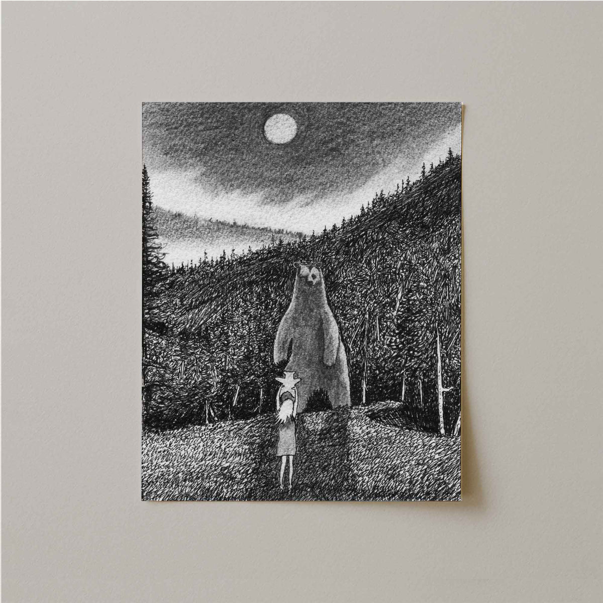 Sophia Fearless Print-Drawings-nakedpastor