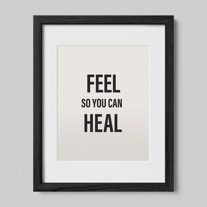 Feel So You Can Heal - Off-White