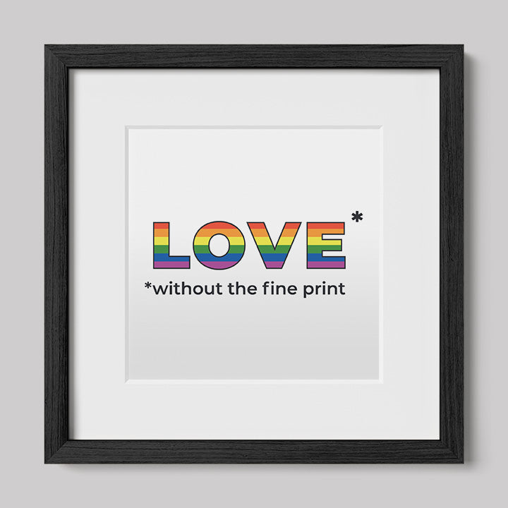 Love Without the Fine Print Cartoon Print-Cartoons-nakedpastor