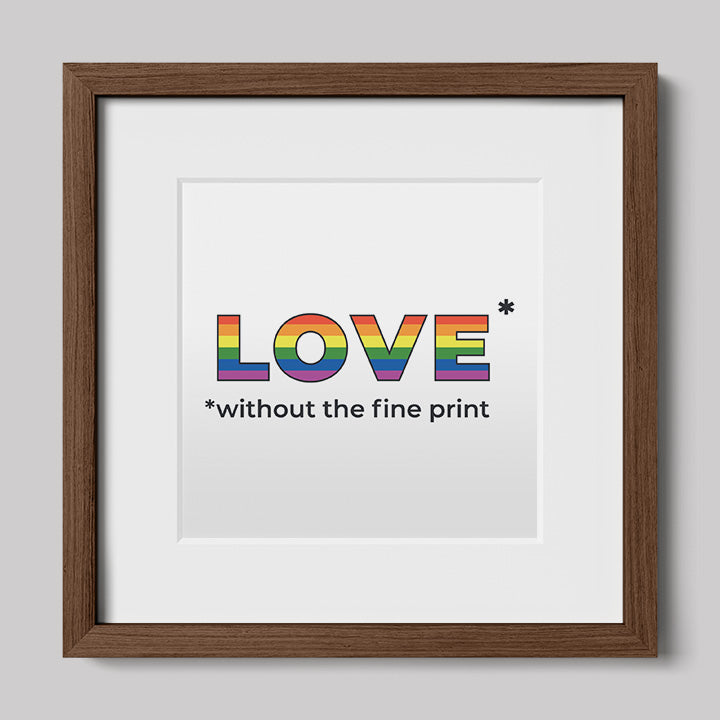 Love Without the Fine Print Cartoon Print-Cartoons-nakedpastor