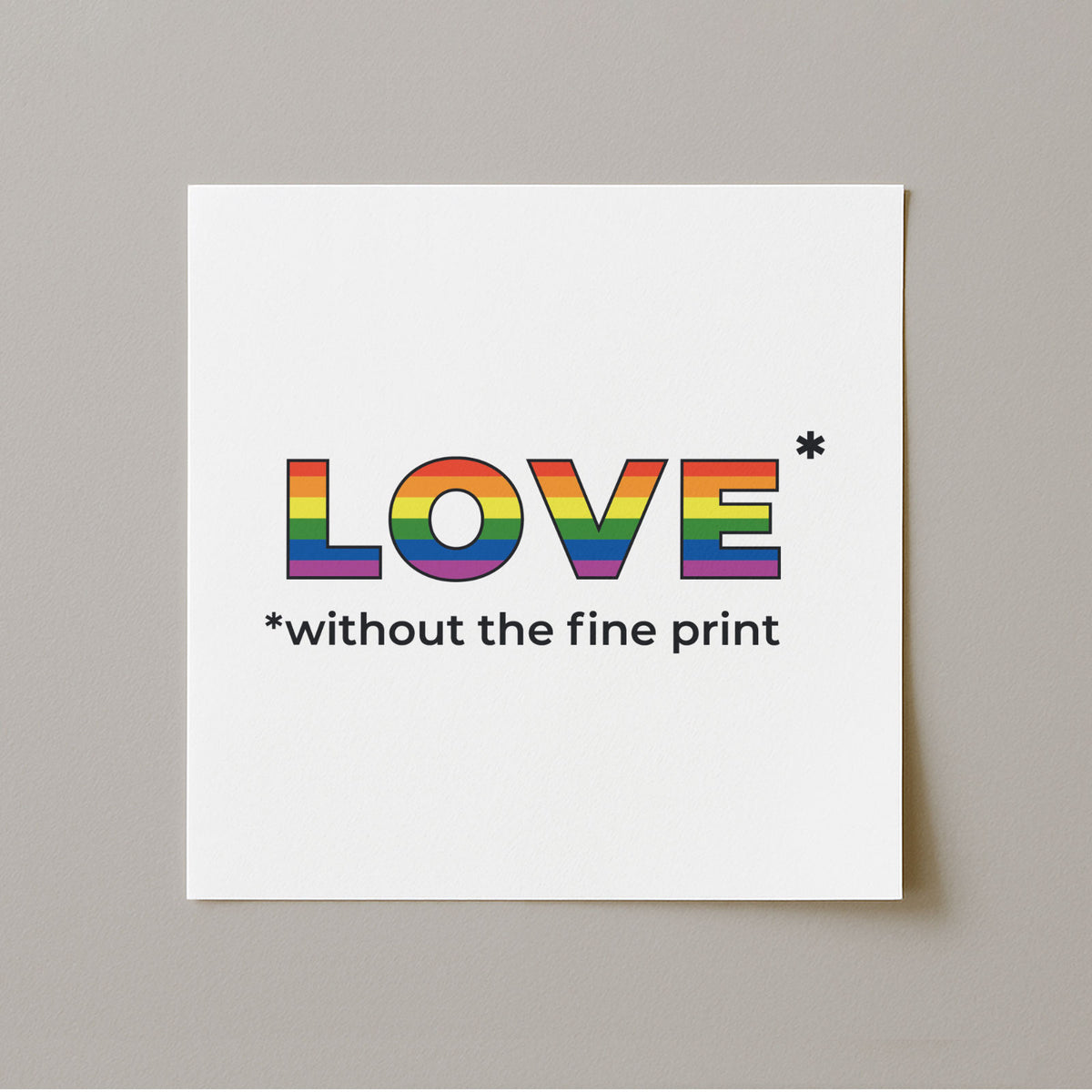 Love Without the Fine Print Cartoon Print-Cartoons-nakedpastor