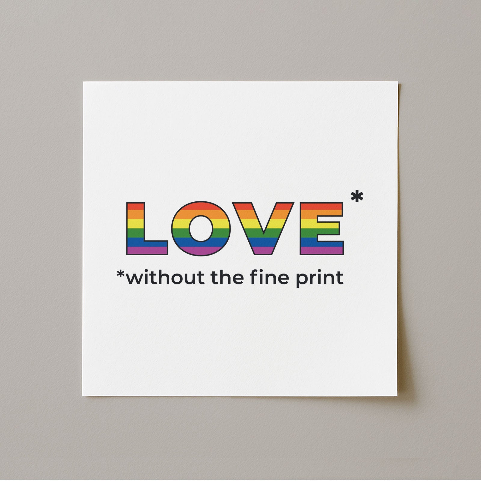Love Without the Fine Print Cartoon Print-Cartoons-nakedpastor