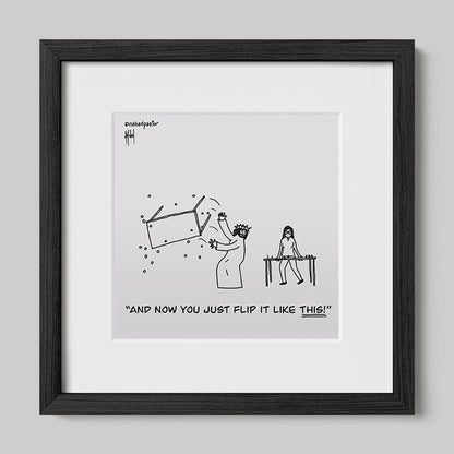 Flip It Like This Print-Cartoons-nakedpastor