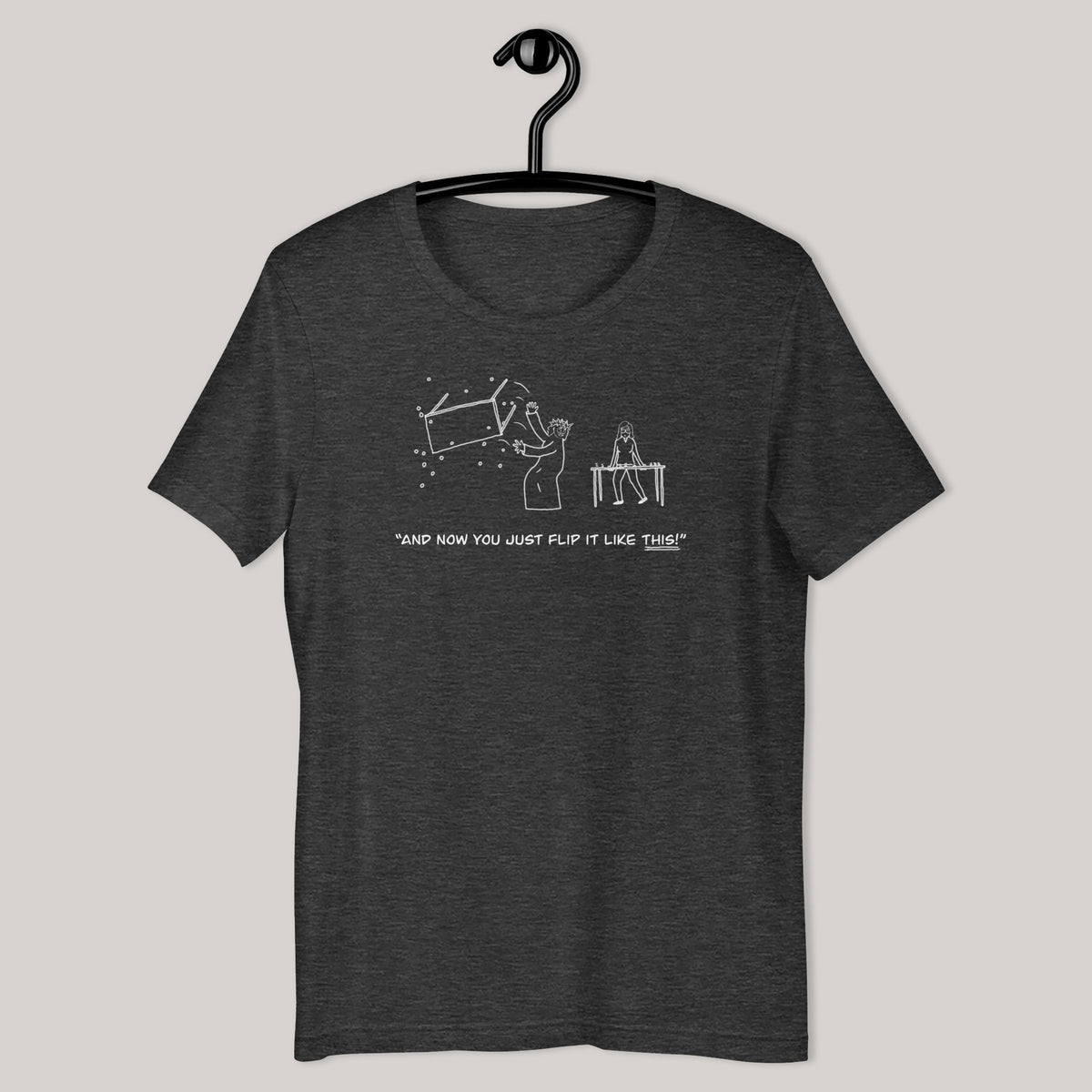 Jesus Flip It Like This T-Shirt - by nakedpastor