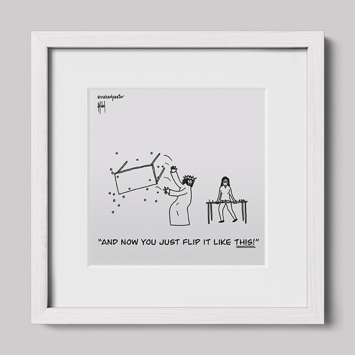 Flip It Like This Print-Cartoons-nakedpastor