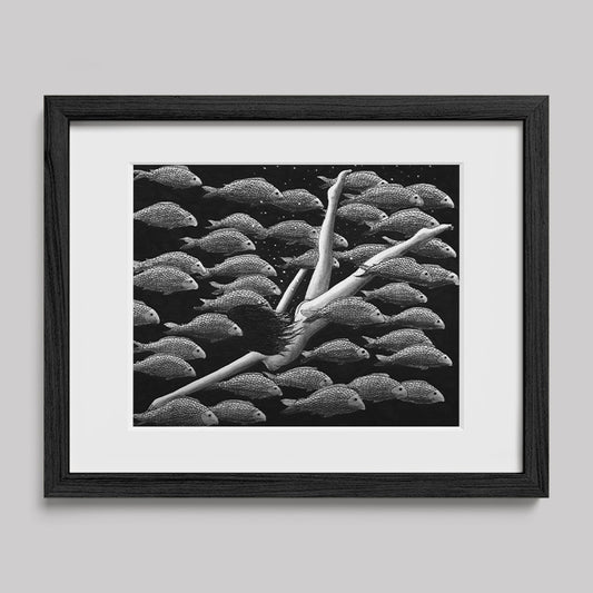 Sophia Flow Print-Drawings-nakedpastor