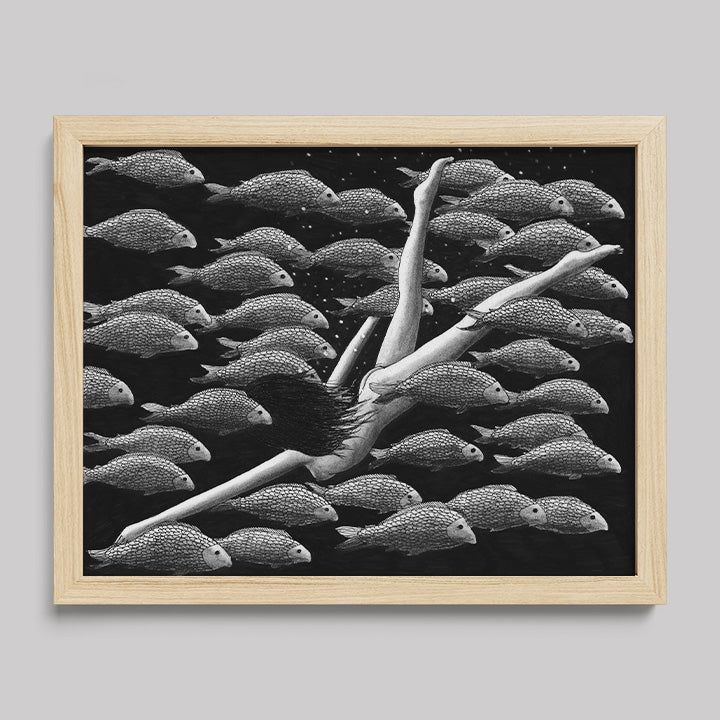 Sophia Flow Print-Drawings-nakedpastor