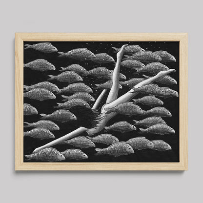 Sophia Flow Print-Drawings-nakedpastor