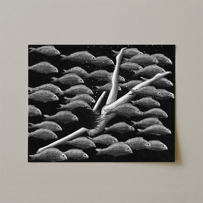 Sophia Flow Print-Drawings-nakedpastor