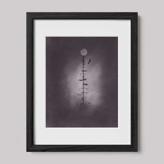 We Are Free Together Charcoal Drawing Print-Drawings-nakedpastor