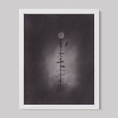 We Are Free Together Charcoal Drawing Print-Drawings-nakedpastor