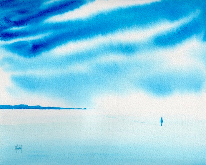 Give Me A Break Original Watercolour on Paper