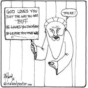 God Loves Digital Cartoon - by nakedpastor