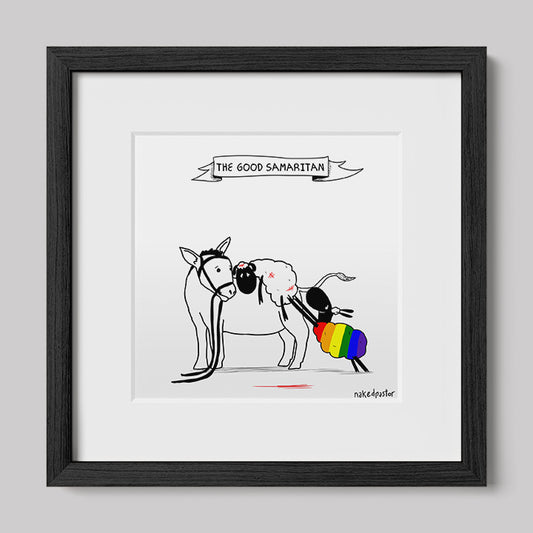 Good Samaritan Print-nakedpastor