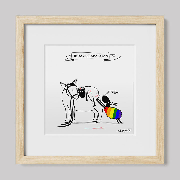 Good Samaritan Print-nakedpastor