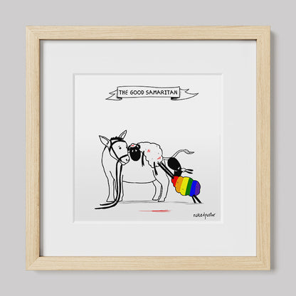 Good Samaritan Print-nakedpastor