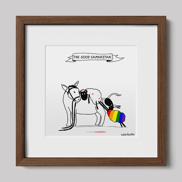 Good Samaritan Print-nakedpastor