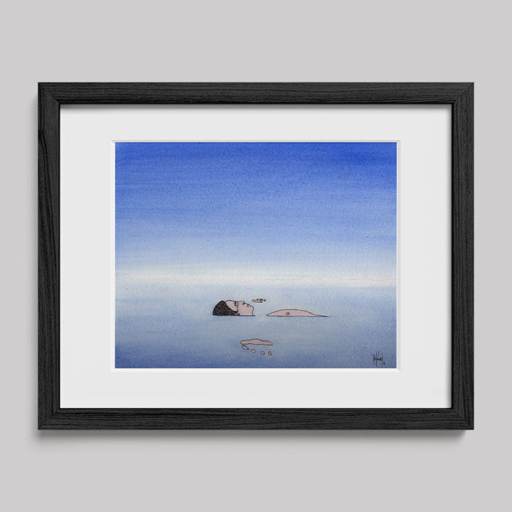 Grief Watercolor Print-Paintings-nakedpastor