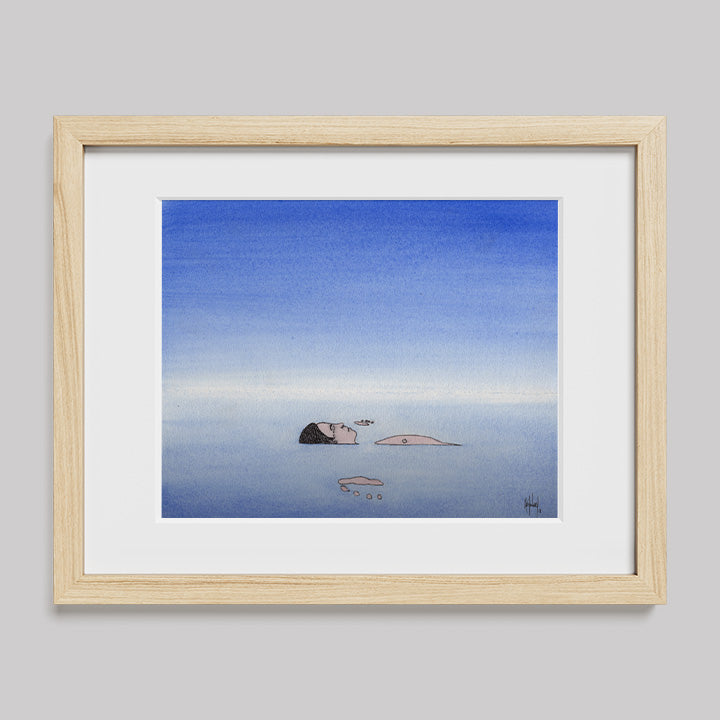 Grief Watercolor Print-Paintings-nakedpastor