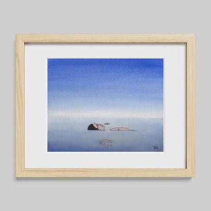 Grief Watercolor Print-Paintings-nakedpastor