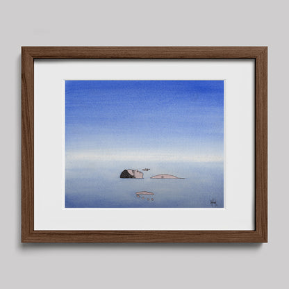 Grief Watercolor Print-Paintings-nakedpastor