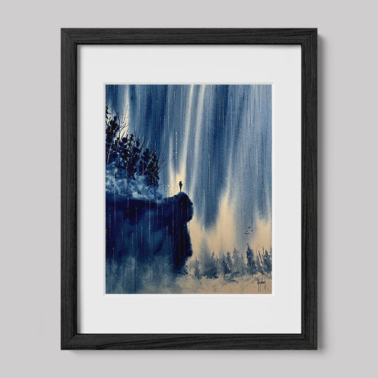 Here I Stand As Me Watercolor Print-nakedpastor