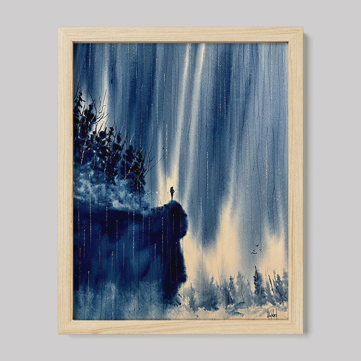 Here I Stand As Me Watercolor Print-nakedpastor