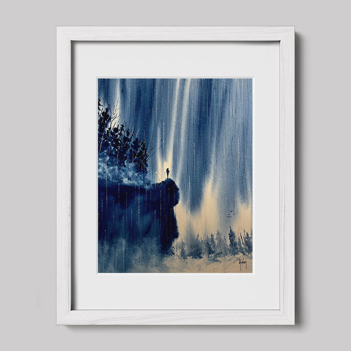 Here I Stand As Me Watercolor Print-nakedpastor