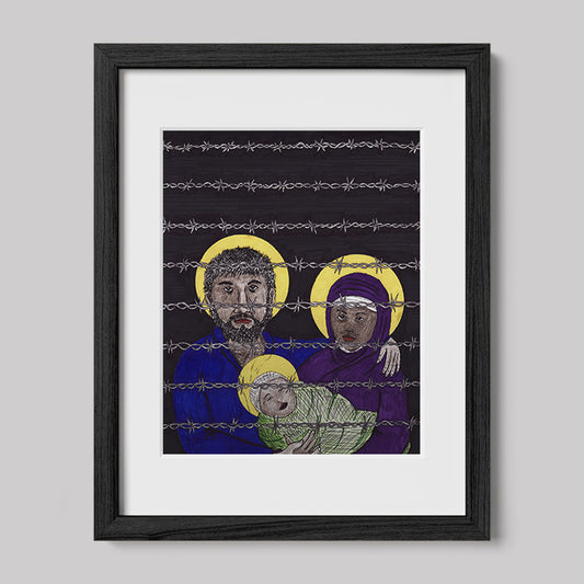 The Holy Family Print-Drawings-nakedpastor